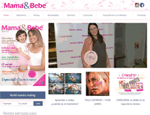 Tablet Screenshot of mamaybebe.com.uy